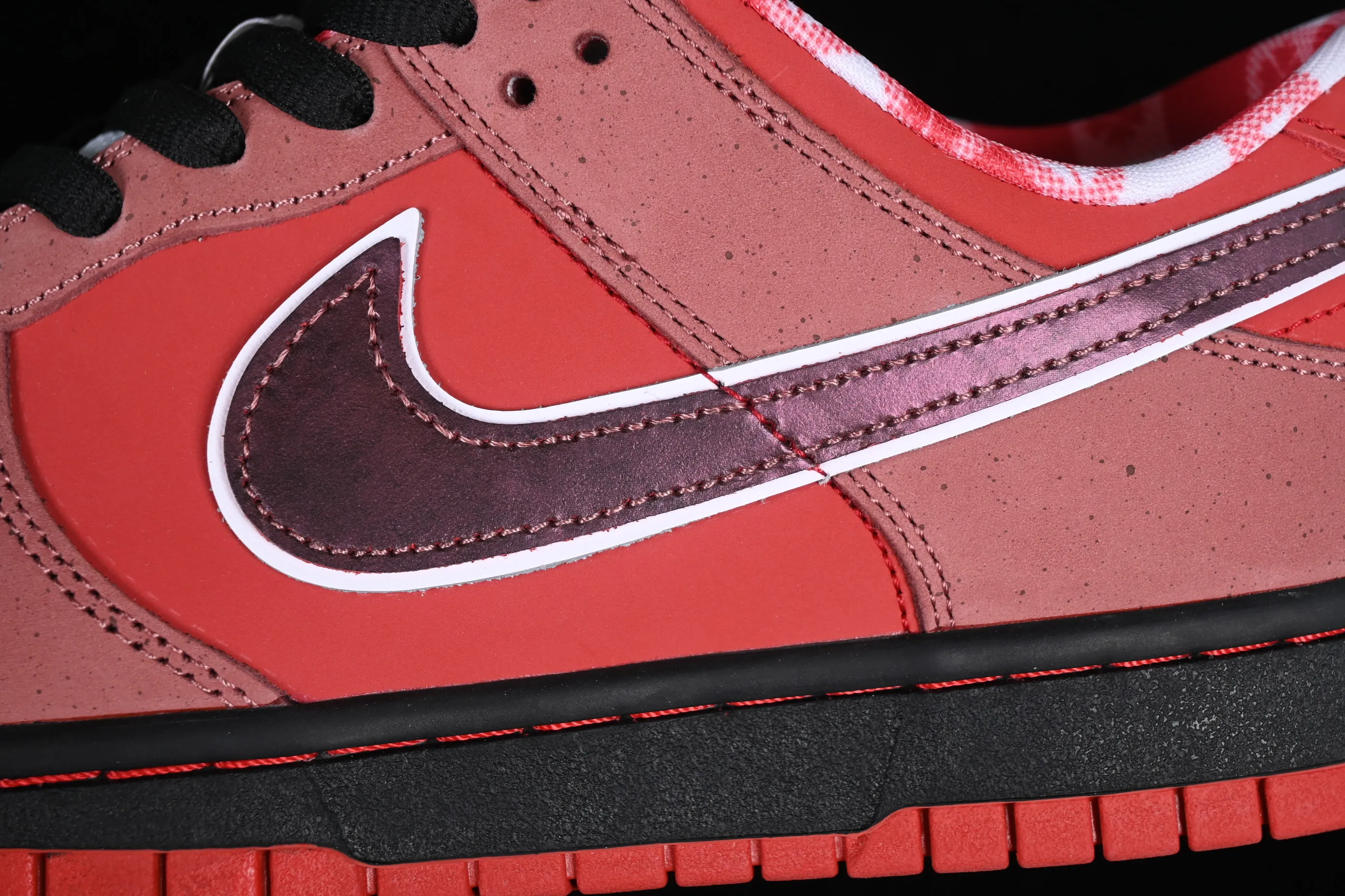 All Categories Nk SB Dunk Series Nk SB Dunk Low Low-top sneakers J version Concepts x Nk Dunk Low Orange Lobster SB smashed backboard fashion casual sneakers 313170-661